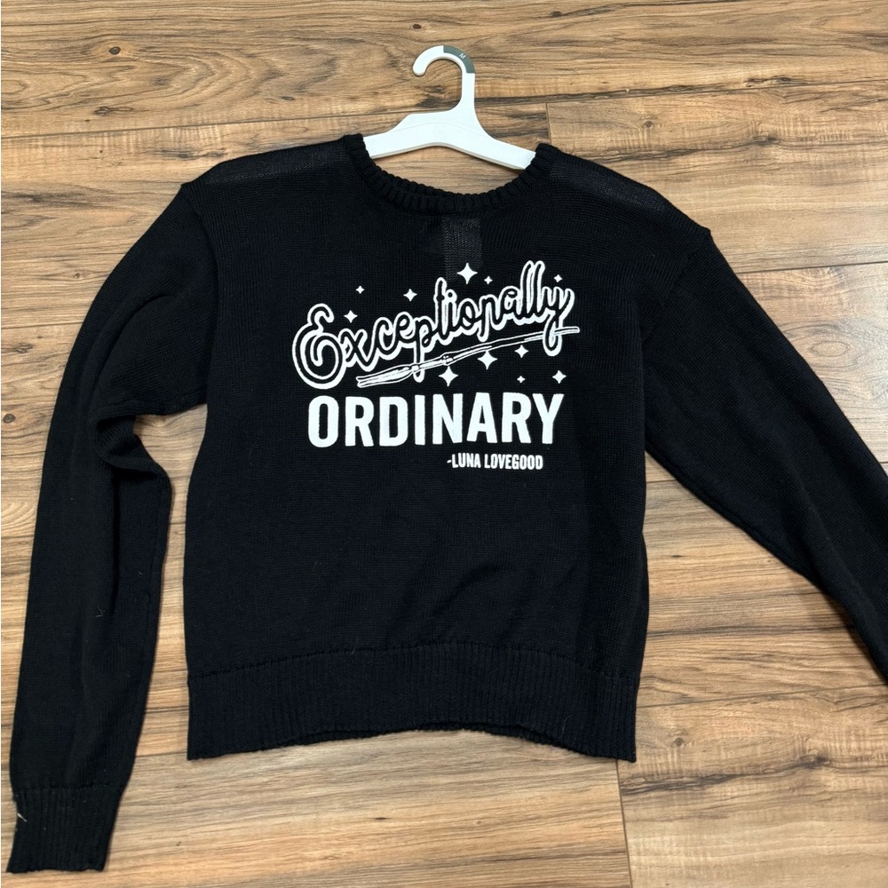 Harry Potter Exceptionally Original Luna Lovegod Sweatshirt Youth Size Medium